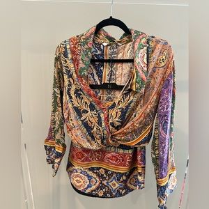 Zara top and skirt set